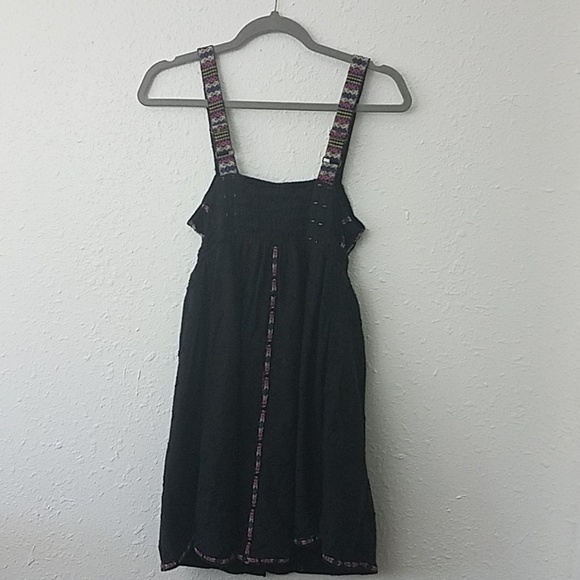 𝅺free people new romantics XS black dress boho - Picture 7 of 8